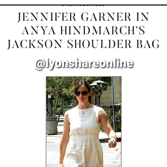 💯 Anya Hindmarch Jackson Bag - Picture 12 of 16